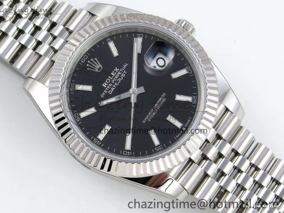 1226 NewStyle Datejust 41mm 126234 904L Steel HGF 1:1 Best Edition Black Dial on SS Bracelet VR 1470